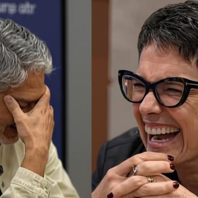 Bonner revela verdade sobre tombo de Sandra Annenberg e reação viraliza
