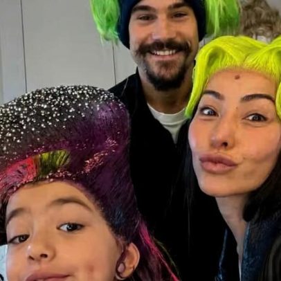 Sabrina Sato e Nicolas Prattes adotam cabelo maluco com Zoe