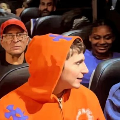 Celebridades a caminho do desfile dos Knicks atraem atenção