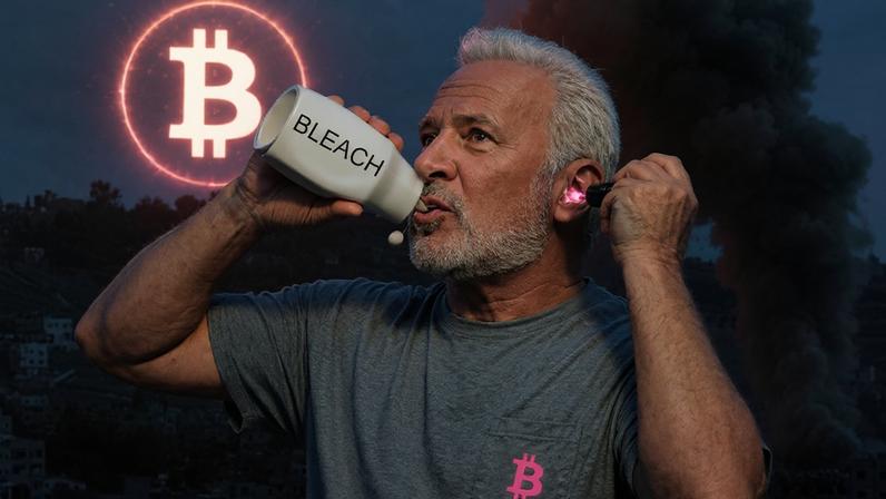 BTC USD plunges to evil $66K as Peter Schiff screams $20K crash. Geopolitical chaos erupts, will crypto die or go victorious?