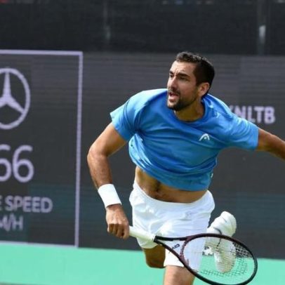 Medvedev e Cilic têm jogos suspensos por chuva na Holanda