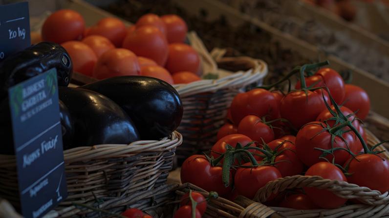 assorted fruits at the market