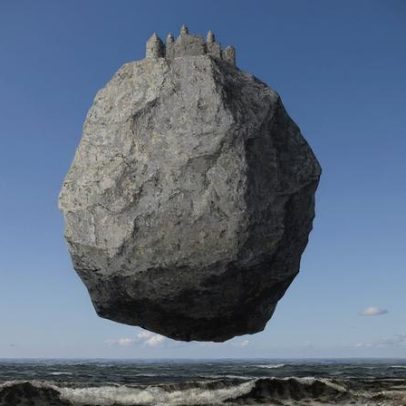 Criança danifica pintura de Magritte com pinha