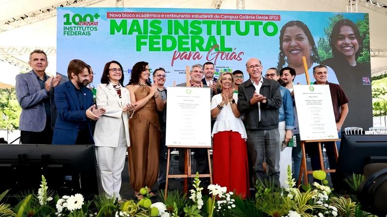 MEC inaugura estruturas no Campus Goiânia Oeste do IFG