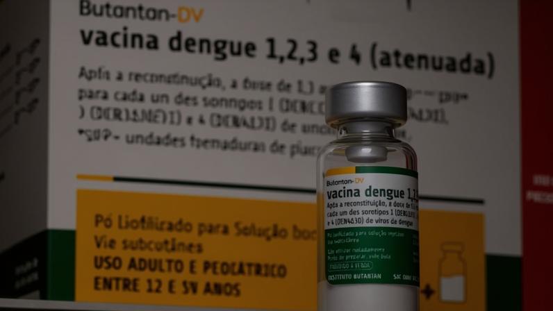 Saúde suspende vacina do Butantan contra dengue por eventos adversos