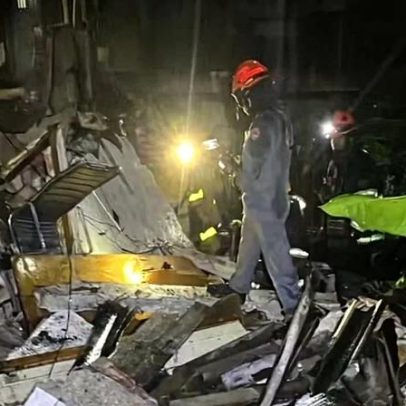 Desabamento na Zona Leste de SP deixa um morto e dois feridos
