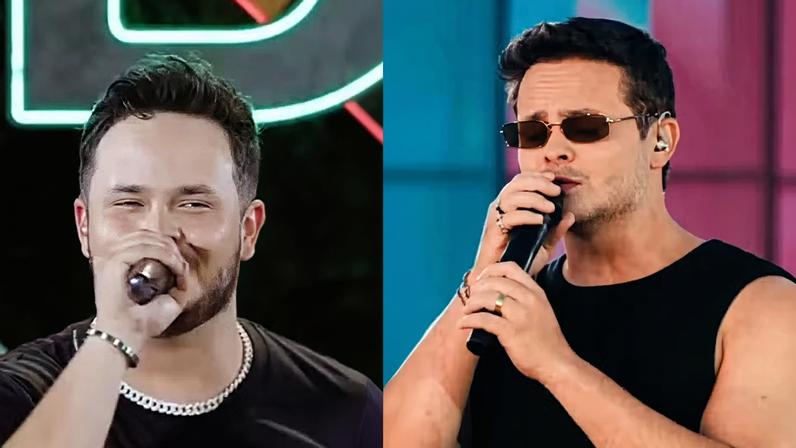 Matheus Aleixo mostra antes e depois de emagrecimento — Foto: Reprodução/Instagram