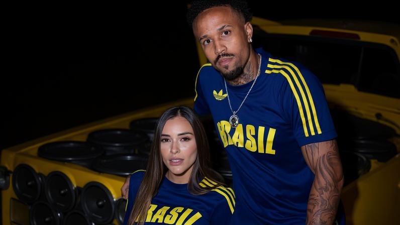 Tainá Militão e Eder Militão usam looks combinando — Foto: Reprodução/Instagram
