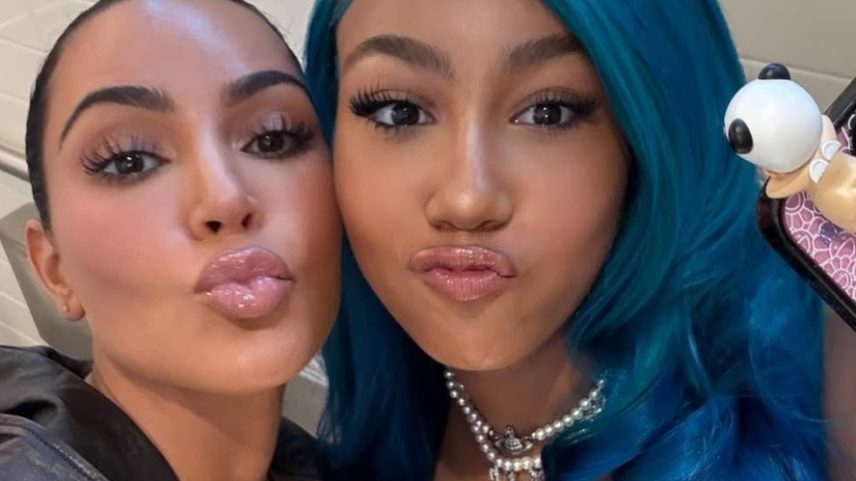 Kim Kardashian comemora aniversário de North West — Foto: Reprodução/Instagram