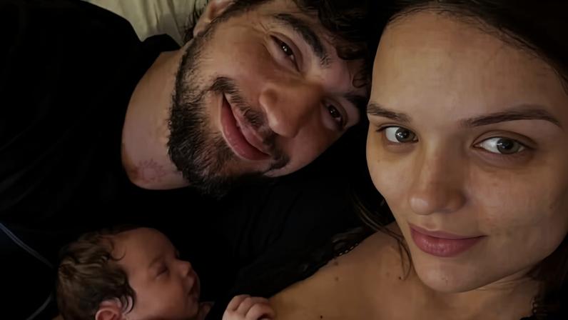 Nattan ao lado de Rafa Kalimann e Zuza — Foto: Reprodução/Instagram