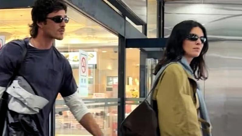 Kendall Jenner e Jacob Elordi em Tóquio no Japão — Foto: Reprodução/X