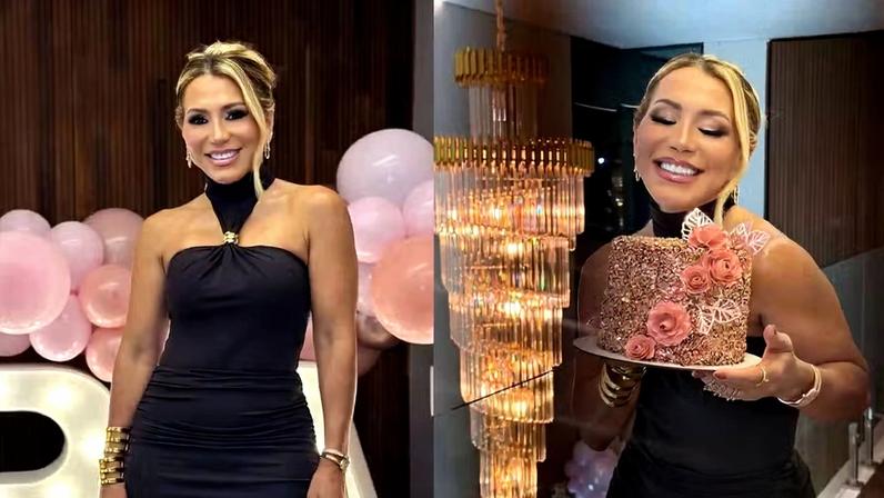 Ex-mulher de Hulk, Iran Ângelo, comemora aniversário e novo ciclo