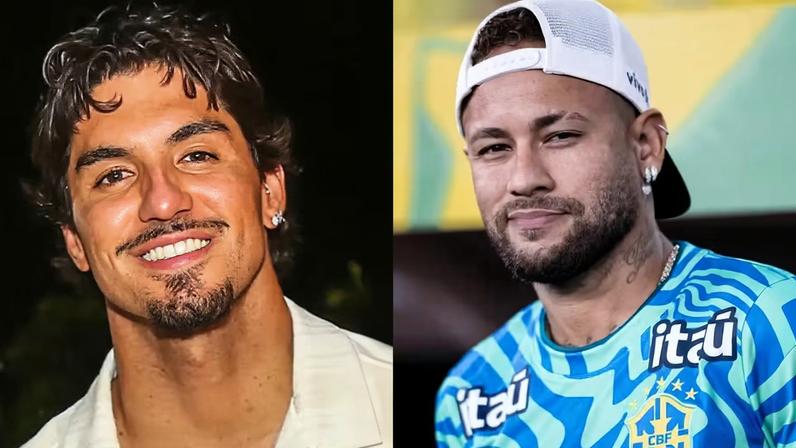 Gabriel Medina e Neymar — Foto: Reprodução/Instagram