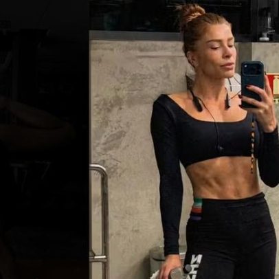 Grazi Massafera faz pose de cabeça para baixo durante ioga e inspira fãs