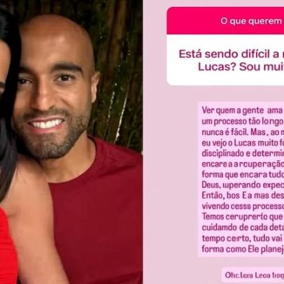 Esposa de Lucas Moura detalha recuperação do jogador e supera expectativas