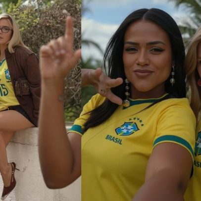 Famosos entram no clima da Copa do Mundo no 2º jogo do Brasil; confira looks
