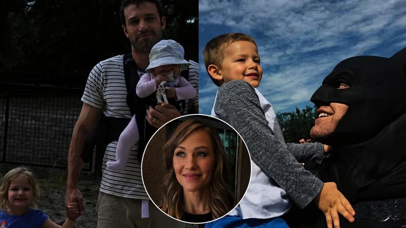 Jennifer Garner deseja feliz dia dos pais a Ben Affleck