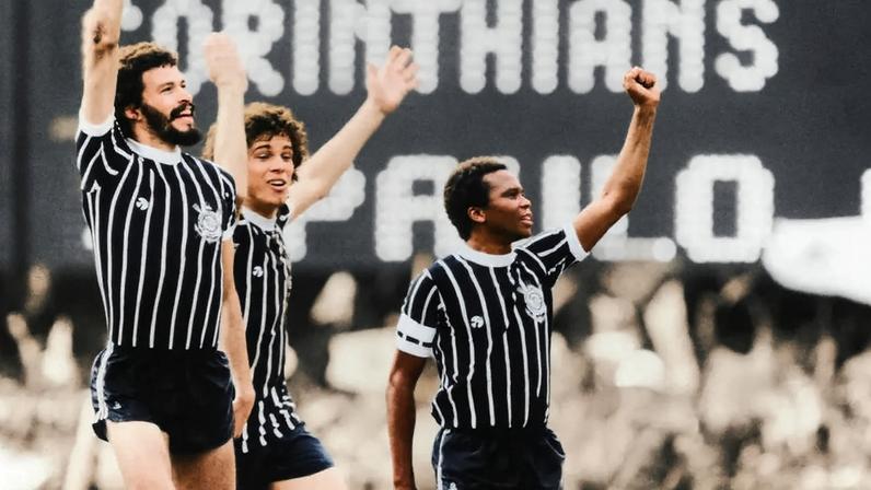 Sócrates, Casagrande e Wladimir/Divulgação