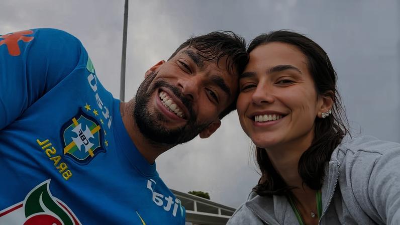 Esposa de Paquetá sente dor de barriga durante estreia de Convocadas
