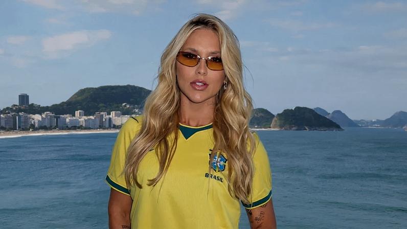Após ser hostilizada por torcedores, Virgínia prestigia jogo de Vini Jr. pela Seleção de forma intimista. 'Jogada no...'
