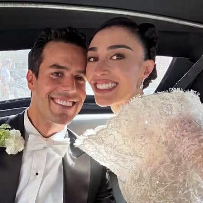 Elisa Zarzur e Alexandre Negrão se casam em Paris