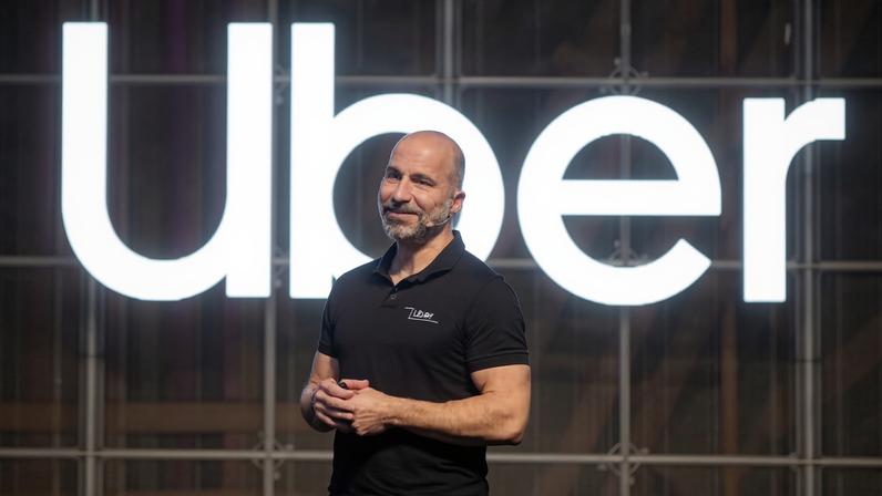 Dara Khosrowshahi, CEO da Uber, em evento na cidade de São Paulo — Foto: Divulgação/Uber