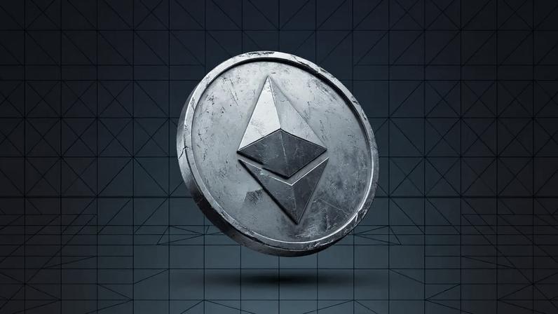 Ethereum News: Ethereum's market dominance is retreating toward critical support as the sell-the-news phase following Ethereum ETF approvals Ethereum coin with fracture on purple gradient grid background showing market dominance decline