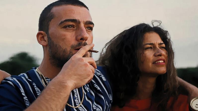 Angus Cloud e Zendaya em Euphoria (Reprodução)