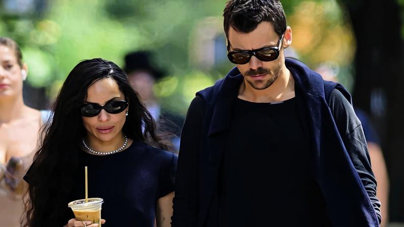 Zoë Kravitz and Harry Styles have matching tattoos, inked some time this year.