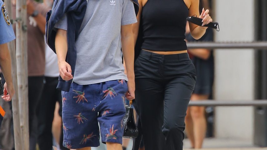 Kylie Jenner and Timothée Chalamet (seen in New York on Wednesday) escaped to the Hamptons over the weekend.