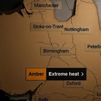 Alerta de calor estendido; País de Gales pode chegar a 38°C