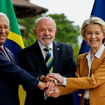 Lula discute veto à carne brasileira com líder da UE e da Comissão Europeia