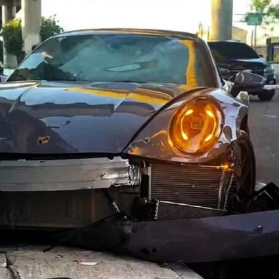 Acidente envolvendo o influenciador Fábio Giga em SP é investigado