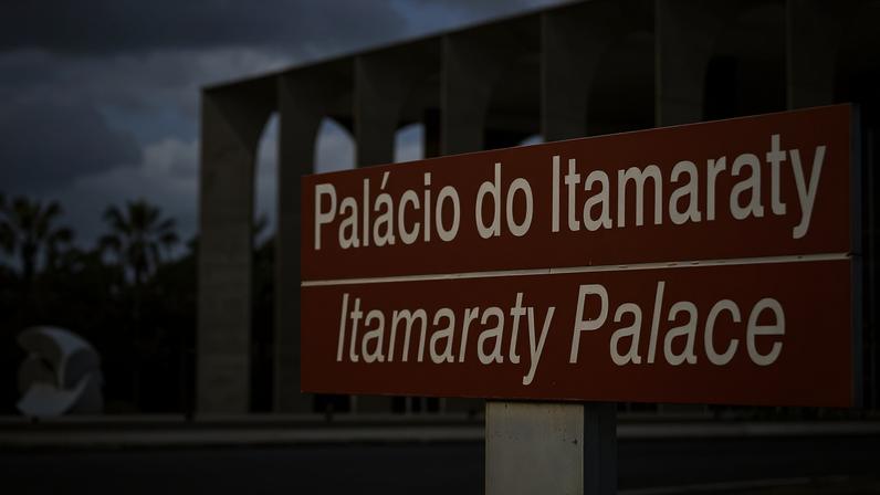 Brasília (DF), 10/04/2023 - Fachada do ministério de Relações Exteriores.