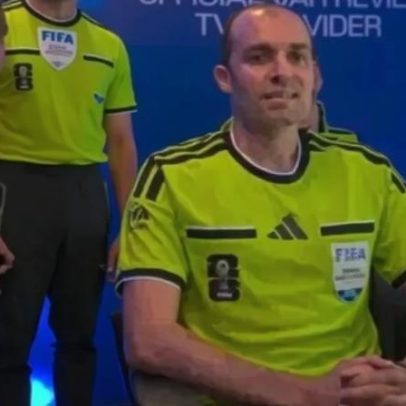 Fifa não pune árbitro acusado de gesto supremacista