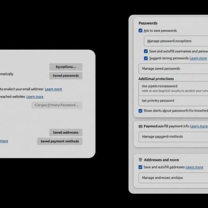 Firefox facilita a personalização das configurações do navegador