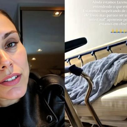 Flávia Viana relata desespero do filho no hospital após bolada no futebol
