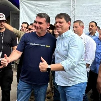 Marcha para Jesus reúne Tarcísio e Flávio pela 1ª vez após Dark Horse