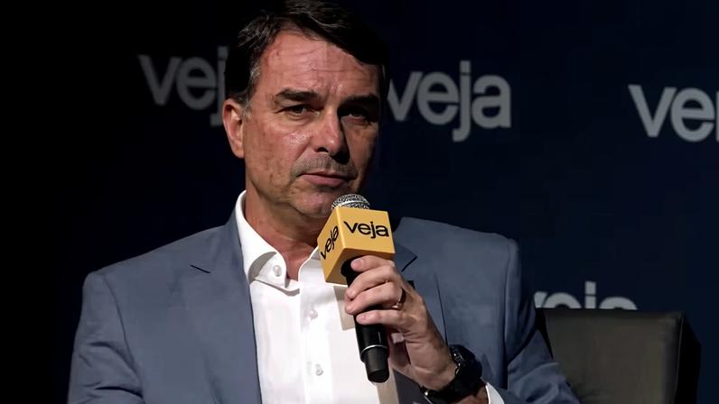 Pré-candidato a presidente Flávio Bolsonaro (PL) — Foto: Reprodução
