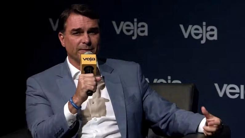 Pré-candidato a presidente Flávio Bolsonaro (PL) — Foto: Reprodução