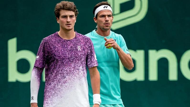 João Fonseca e Daniel Altmaier (Foto: Terra Wortmann Open)