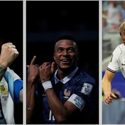 Gols de Messi, Mbappé e Kane na Copa Assustam Torcida Brasileira