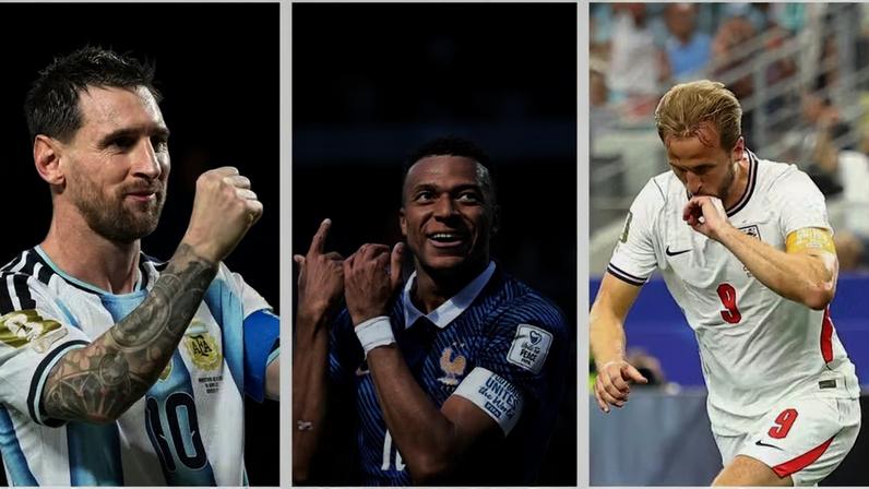 Gols de Messi, Mbappé e Kane na Copa Assustam Torcida Brasileira