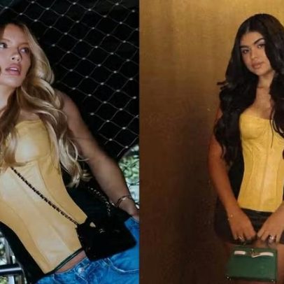Esposas de Endrick e Rayan vestem o mesmo look na estreia do Brasil na Copa