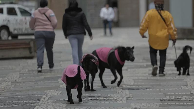Semana começa com frente fria e risco de tempestades no Sul do país