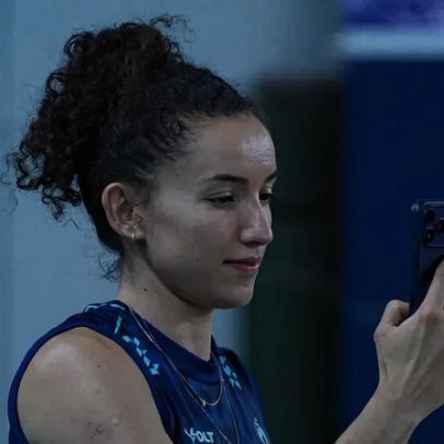 Gabi fica fora do treino na véspera de Brasil x Bulgária pela VNL