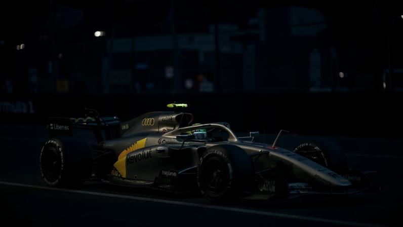 Gabriel Bortoleto em ação na classificação do GP de Mônaco na F1 2026 (Foto: Gabriel BOUYS / AFP)