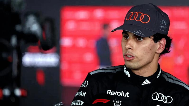 Gabriel Bortoleto, da Audi, no GP do Canadá pela F1 2026 (Foto: Peter Fox/Getty Images/AFP)