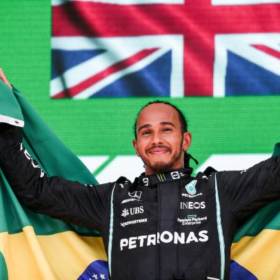 Hamilton afirma torcer pelo Brasil na Copa, sua seleção favorita