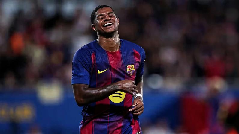 Marcus Rashford deixará o Barça — Foto: Getty Images
